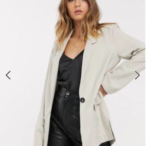 ASOS Oversized Blazer Beige 6